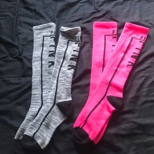 Victoria’s Secret pink socks